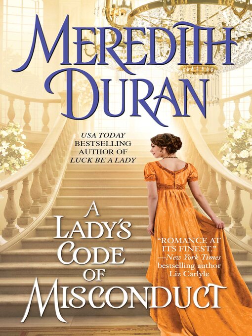 Title details for A Lady's Code of Misconduct by Meredith Duran - Wait list